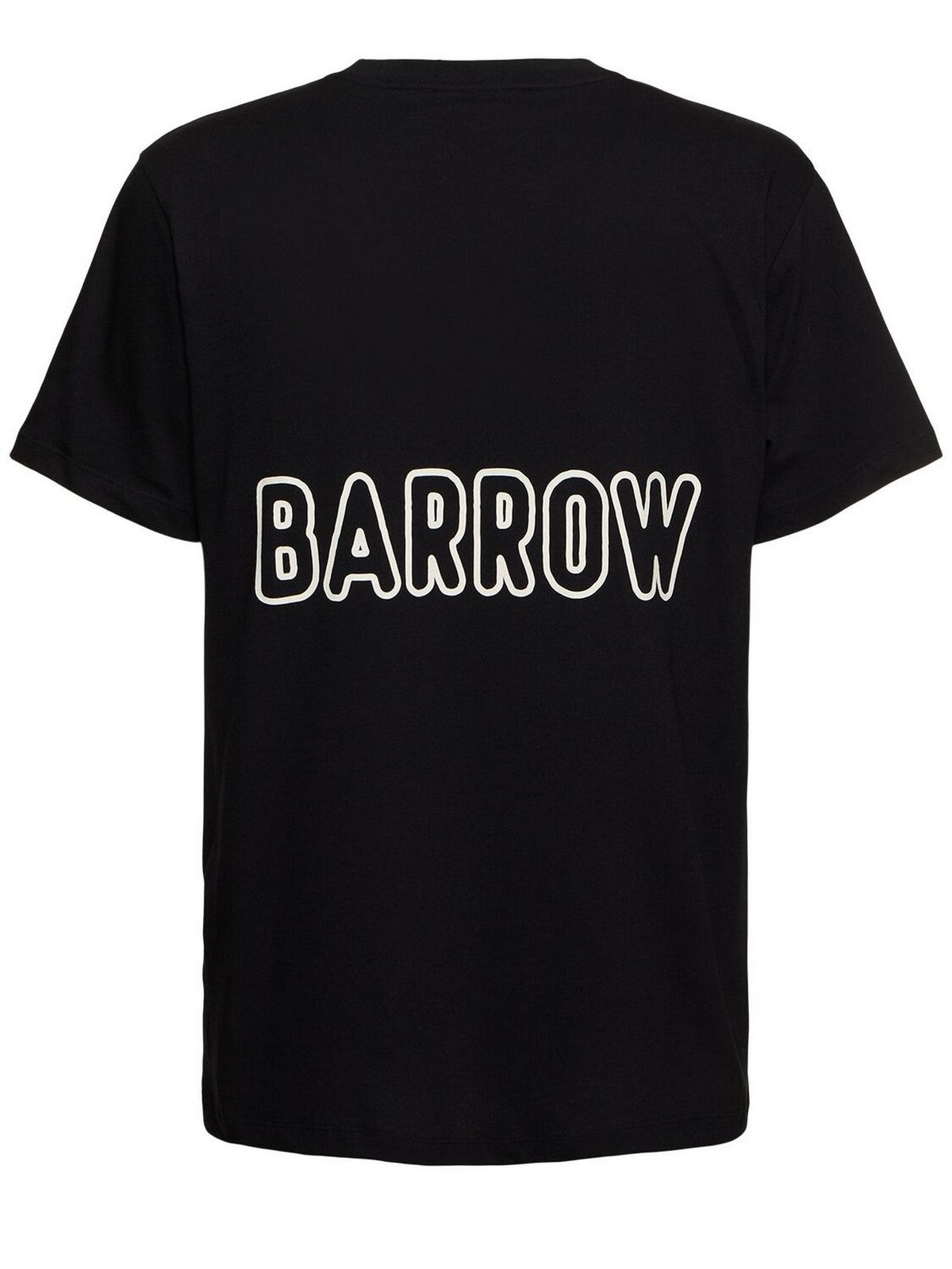 BARROW T-Shirt e Polo Uomo JERSEY T-SHIRT UNISEX F4BWUATH074 110 Nero - Stilato