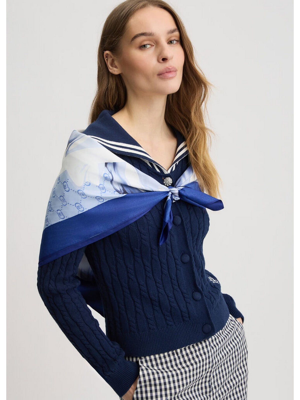 LIU JO SOFT Women's Scarf 2A5027T0300 93953 Blue – Stilato