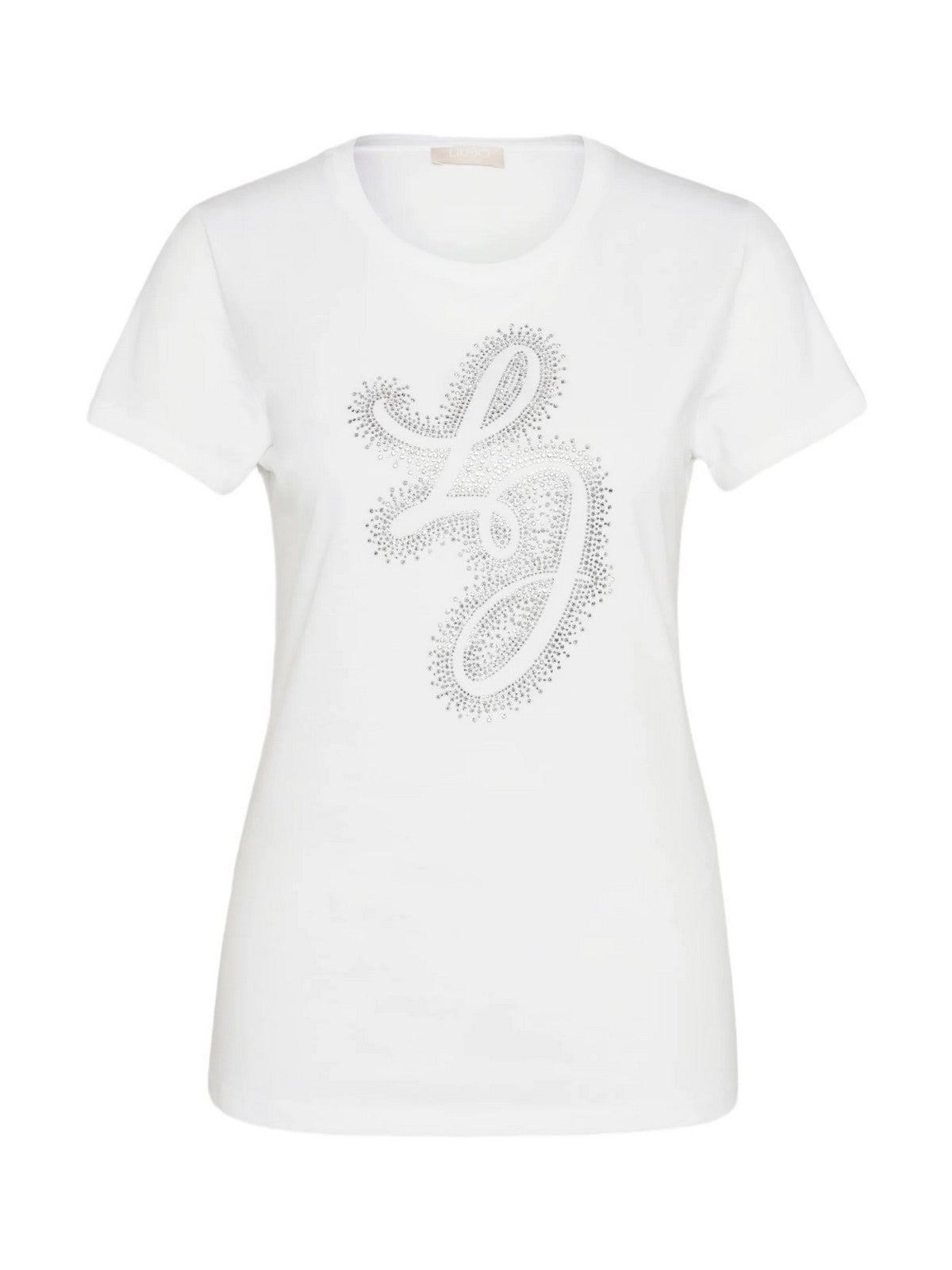 LIU JO WHITE T-Shirt e Polo Donna WA4051JS923 Q9979 Bianco - Stilato